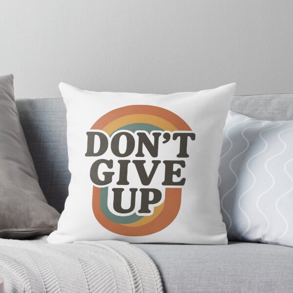 Item preview, Don't Give Up – Motivational Retro Typography designed and sold by Grafik Art.