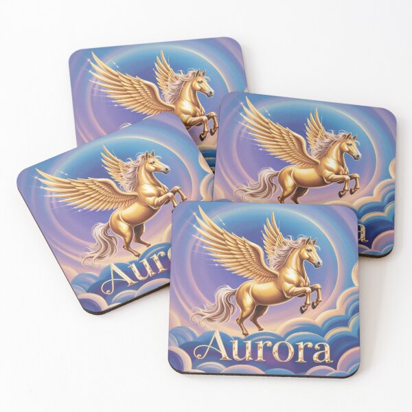 Item preview, Aurora Golden Pegasus  designed and sold by ArtQueen777.
