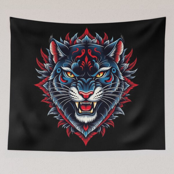 Item preview, Panther Tattoo Art designed and sold by Planetporridge.