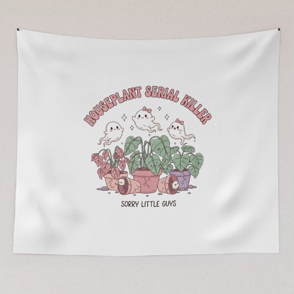 Item preview, Houseplant Serial Killer - Sorry Little Guys - Funny Plant Parent designed and sold by DropRomance.