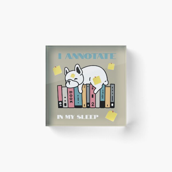 Item preview, I Annotate | Minimalist for Readers & Writers designed and sold by Oopsie Doodle .