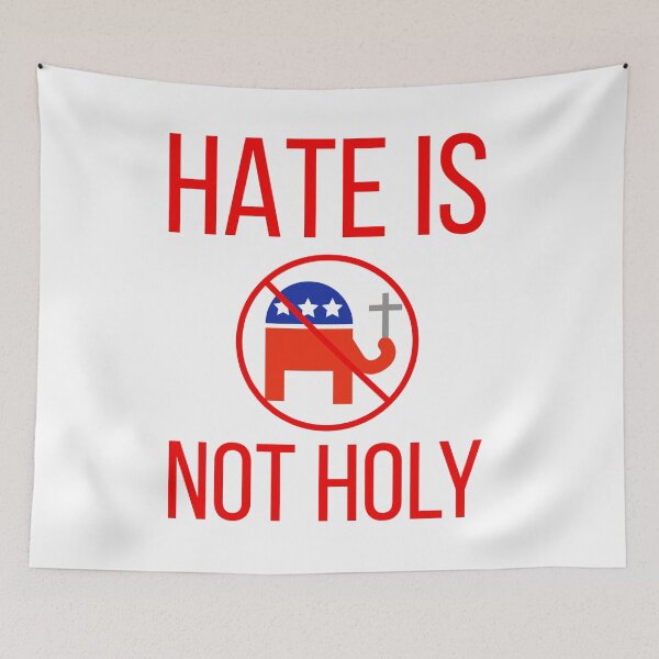 Item preview, Hate is not holy. designed and sold by Rachel the Artist .