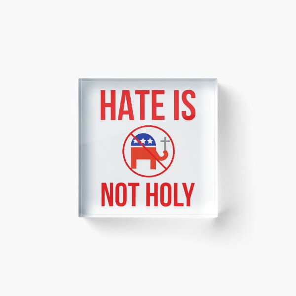 Item preview, Hate is not holy. designed and sold by Rachel the Artist .