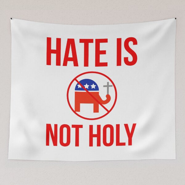 Item preview, Hate is not holy. designed and sold by Rachel the Artist .