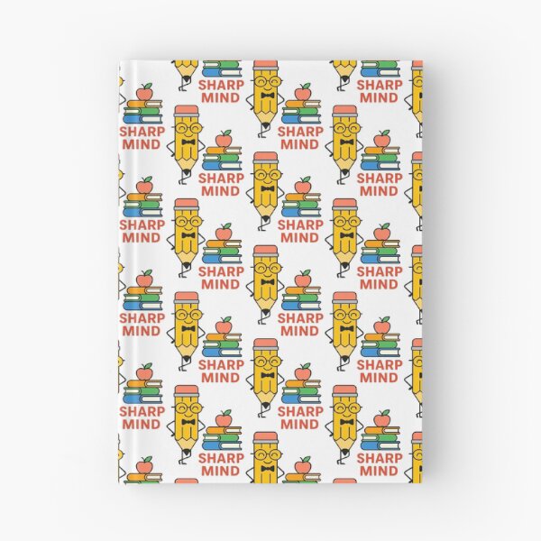 Item preview, Sharp Mind Nerdy Pencil and Books Back to School designed and sold by Taans-Creation.