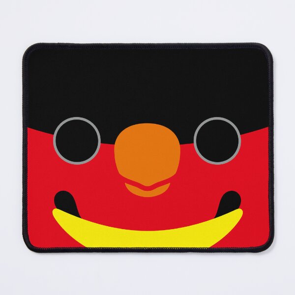 Item preview, The face of a Yellow-bibbed Lory designed and sold by INKOYADO.