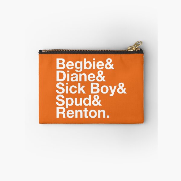 Item preview, Begbie & Diane & Sick Boy & Spud & Renton – Trainspotting Characters List - White Text designed and sold by NiceHatHarry.