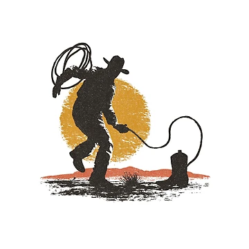 Artwork thumbnail, Rodeo Rookie Rush by NextWave Threads