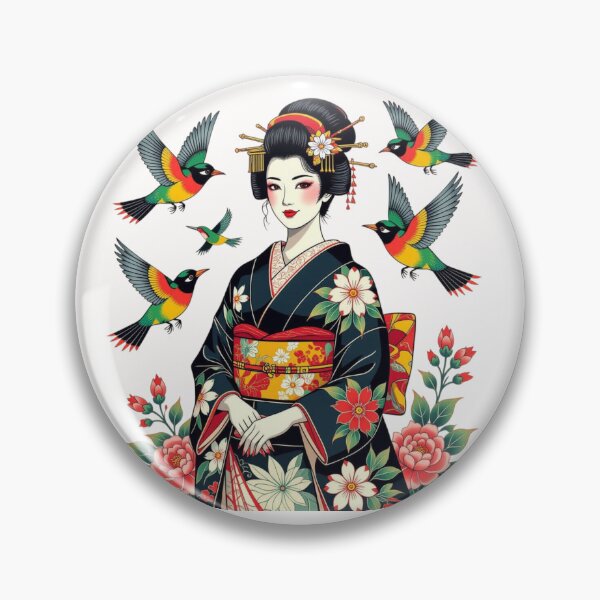 Item preview, Geisha Tattoo Art designed and sold by Planetporridge.