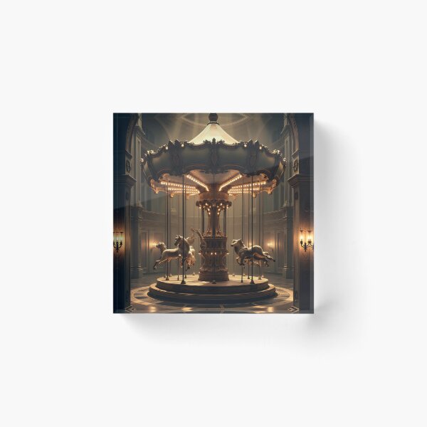 Item preview, Eternal Carousel in the Grand Hall designed and sold by oanaunciuleanu.