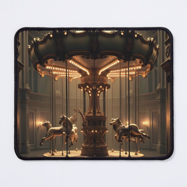 Item preview, Eternal Carousel in the Grand Hall designed and sold by oanaunciuleanu.