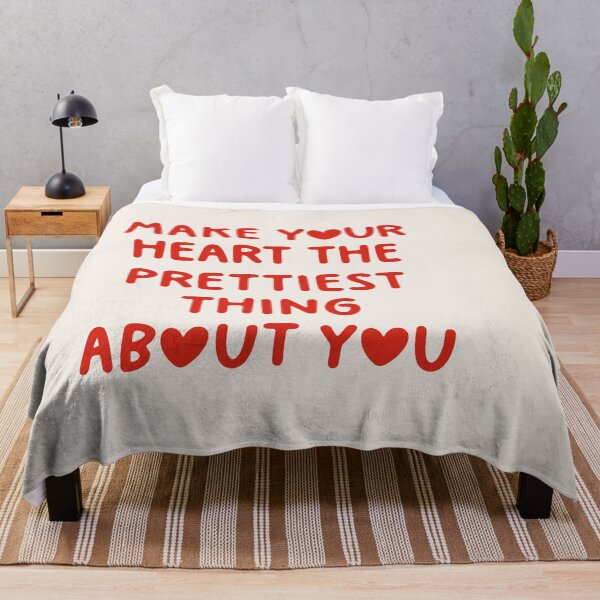 Item preview, Make Your Heart The Prettiest Thing About You Quote designed and sold by Paigaam.