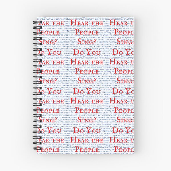 Item preview, Les Miserable Lyrics designed and sold by broadwaygirl142.