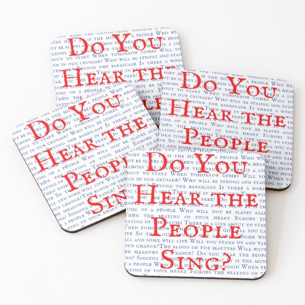 Item preview, Les Miserable Lyrics designed and sold by broadwaygirl142.