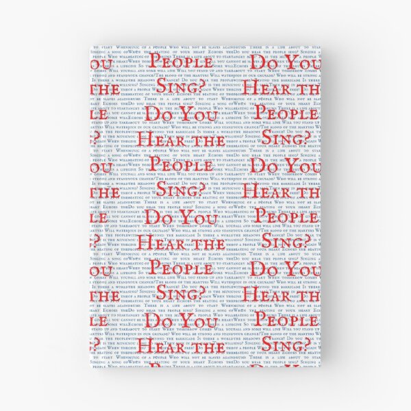 Item preview, Les Miserable Lyrics designed and sold by broadwaygirl142.