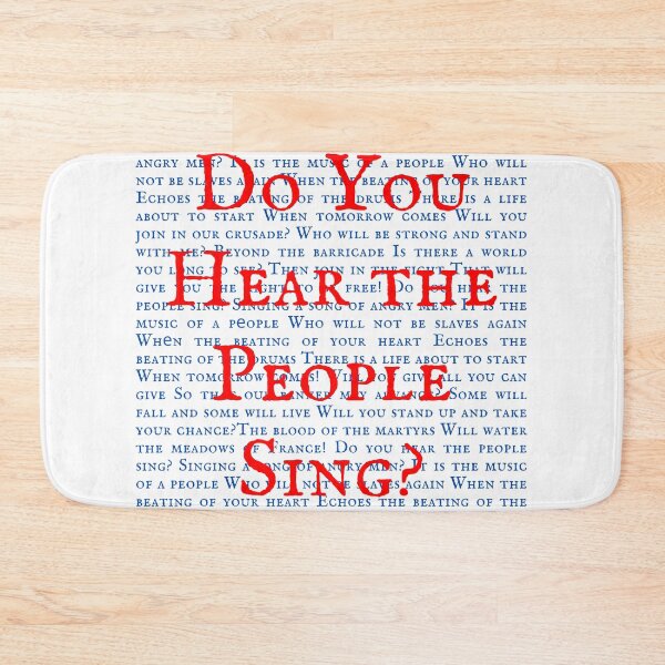 Item preview, Les Miserable Lyrics designed and sold by broadwaygirl142.