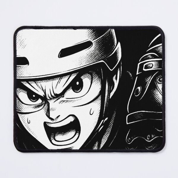 Item preview, Manga Skater – Bold Black & White Inline Energy designed and sold by Famouspixel.