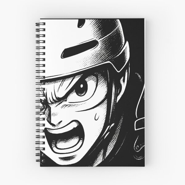 Item preview, Manga Skater – Bold Black & White Inline Energy designed and sold by Famouspixel.