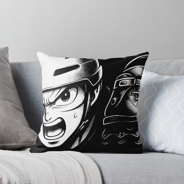 Item preview, Manga Skater – Bold Black & White Inline Energy designed and sold by Famouspixel.
