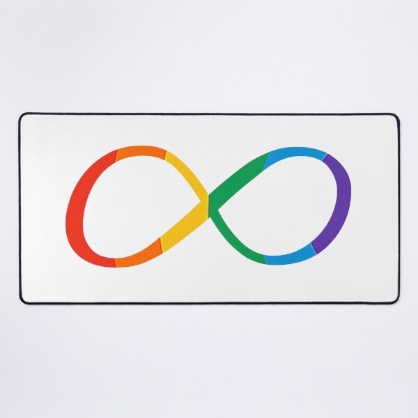 Item preview, Neurodiverse rainbow loop designed and sold by AstralMedia.