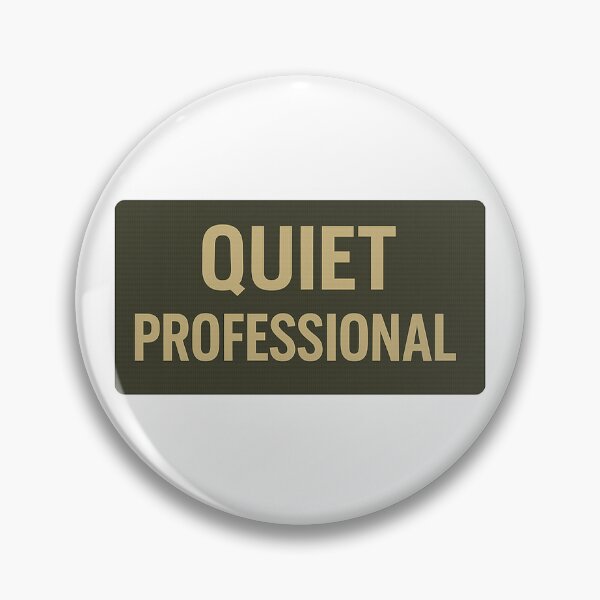 Item preview, Quiet Professional designed and sold by Tactical Falcon.