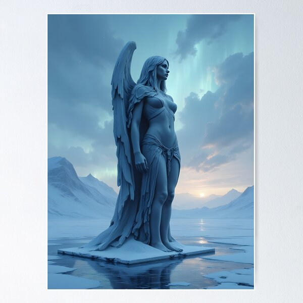 Item preview, The Frozen Guardian designed and sold by oanaunciuleanu.
