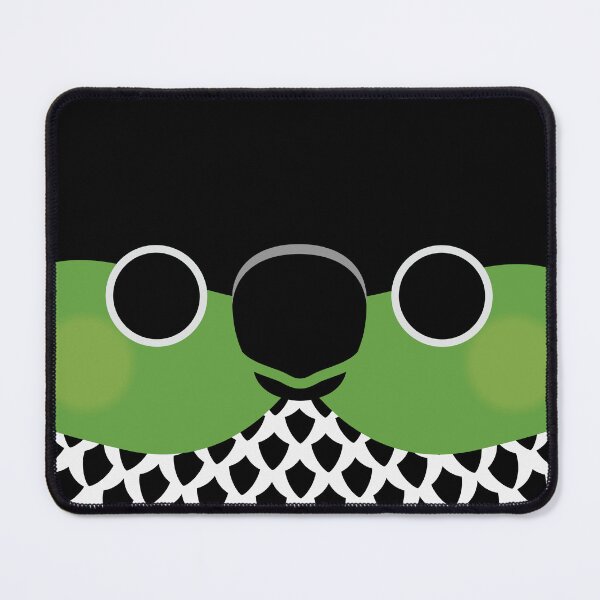 Item preview, The face of a Black-capped Conure designed and sold by INKOYADO.