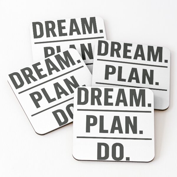 Item preview, Motivational Dream, Plan, Do Graphic designed and sold by ThreadQuirk.