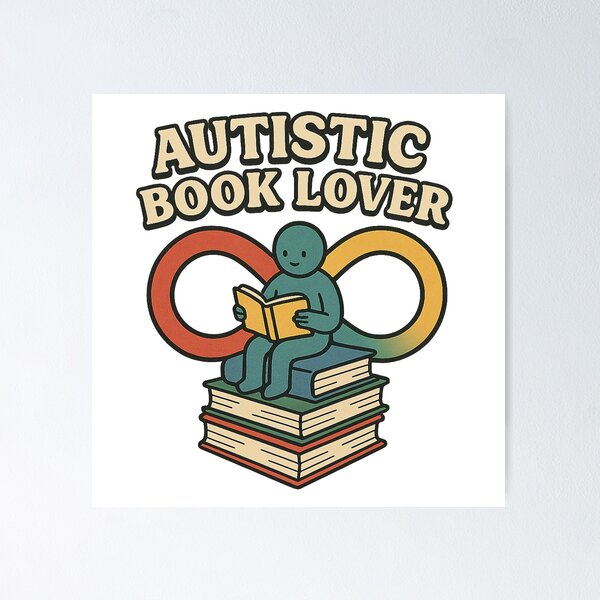 Artikelvorschau, Autistischer Buchliebhaber entworfen und verkauft von AstralMedia.
