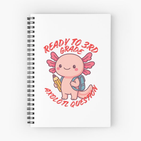 Item preview, Funny Axolotl 3rd Grade Shirt | Back to School Cute Amphibian Pun designed and sold by Lunaria Arts.