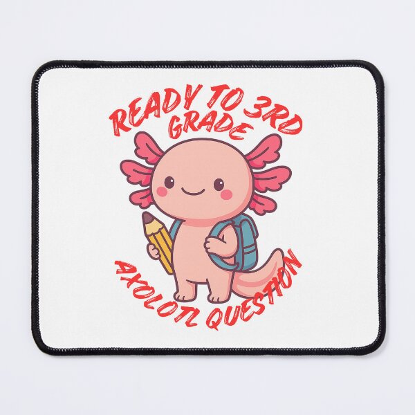 Item preview, Funny Axolotl 3rd Grade Shirt | Back to School Cute Amphibian Pun designed and sold by Lunaria Arts.