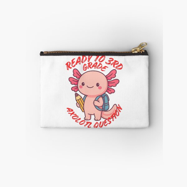 Item preview, Funny Axolotl 3rd Grade Shirt | Back to School Cute Amphibian Pun designed and sold by Lunaria Arts.