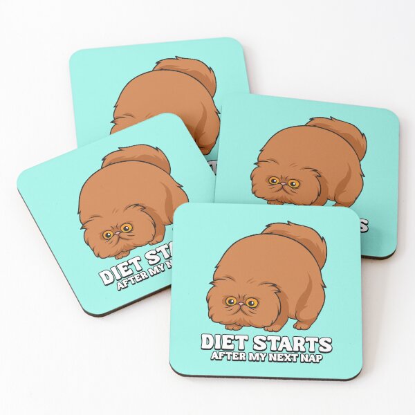 Item preview, Diet cat designed and sold by TeeCodes.