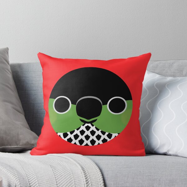 Item preview, The face of a Black-capped Conure designed and sold by INKOYADO.