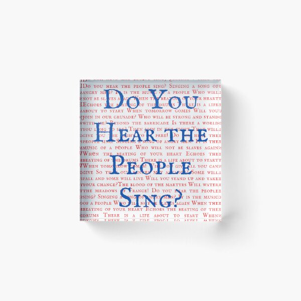 Item preview, Les Miserable Lyrics designed and sold by broadwaygirl142.