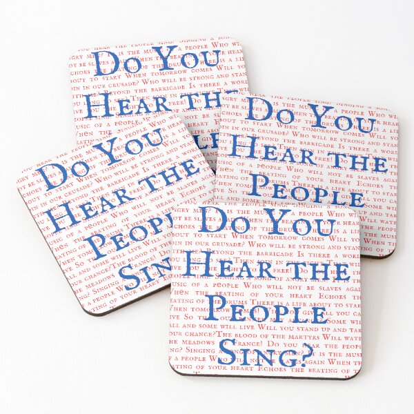 Item preview, Les Miserable Lyrics designed and sold by broadwaygirl142.