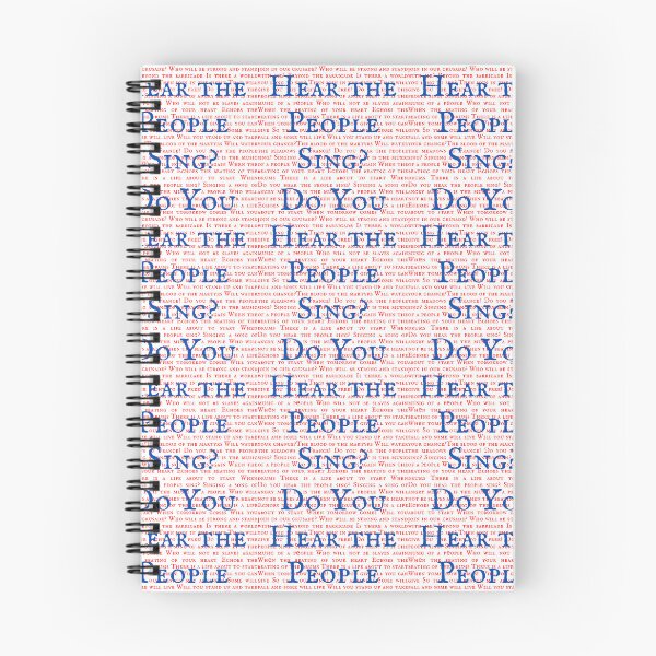 Item preview, Les Miserable Lyrics designed and sold by broadwaygirl142.