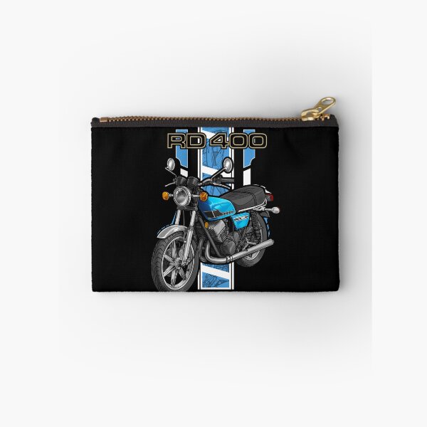 Item preview, Yamaha RD400 1976 (Marine Blue) for Motorcycle Riders designed and sold by MotoApparelHub.