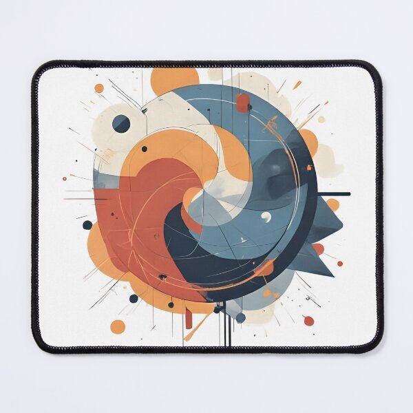 Item preview, Modern Flow – Geometric Abstract Composition designed and sold by Pixel--Threads.