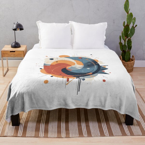 Item preview, Modern Flow – Geometric Abstract Composition designed and sold by Pixel--Threads.