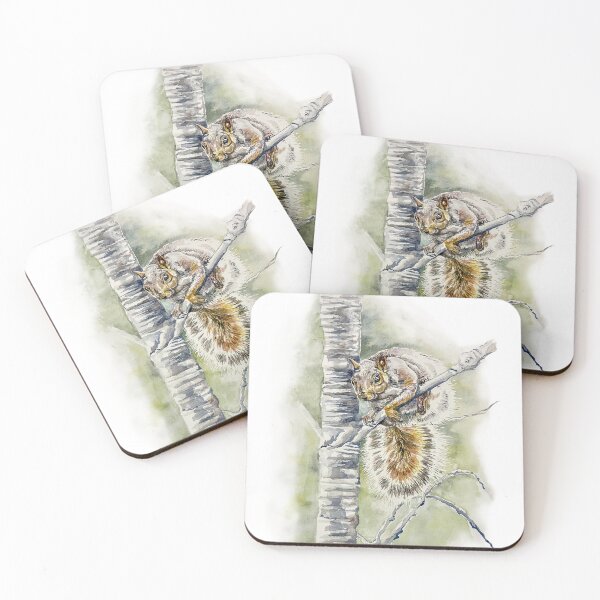 Item preview, Squirrel in a Birch Tree 2 designed and sold by MyWhimsies.