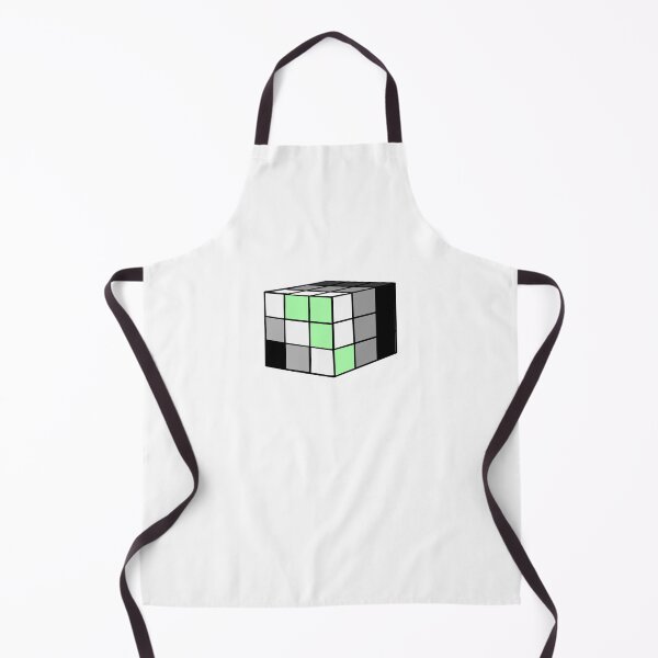 Item preview, Rubik Agender Pride Flag Cube designed and sold by HarveyHandcraftsandDesigns.