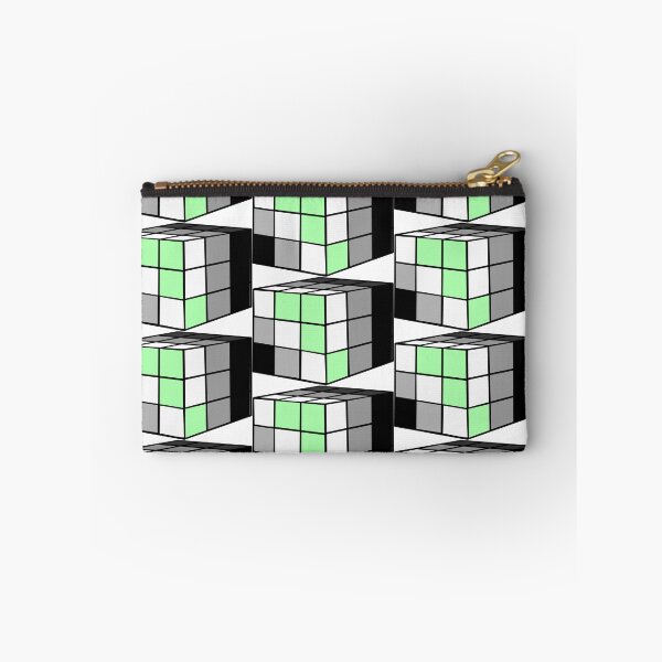 Item preview, Rubik Agender Pride Flag Cube designed and sold by HarveyHandcraftsandDesigns.