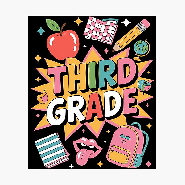 Item preview, Third Grade Teacher Student Back To School designed and sold by DeadlockCrew.