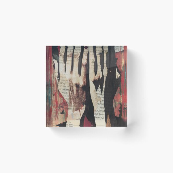 Item preview, Hidden Emotions in Collage Hands designed and sold by AITuneSphere.