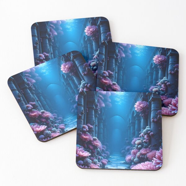 Item preview, Underwater Sanctuary of Forgotten Ruins designed and sold by oanaunciuleanu.