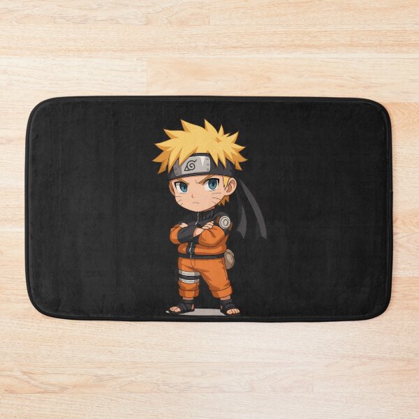 Item preview, Shinobii Kiddo – Chibi Ninja Boy with Spiky Hair and Scroll designed and sold by ColorSplash123.