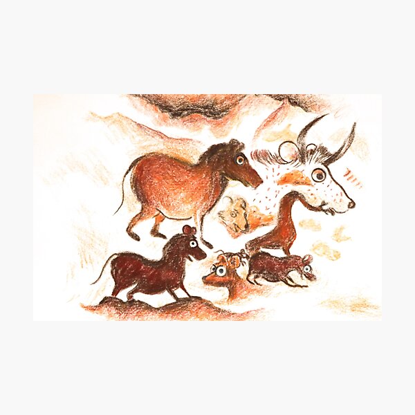 Item preview, Mouse cave painting designed and sold by LamuseeJeux.