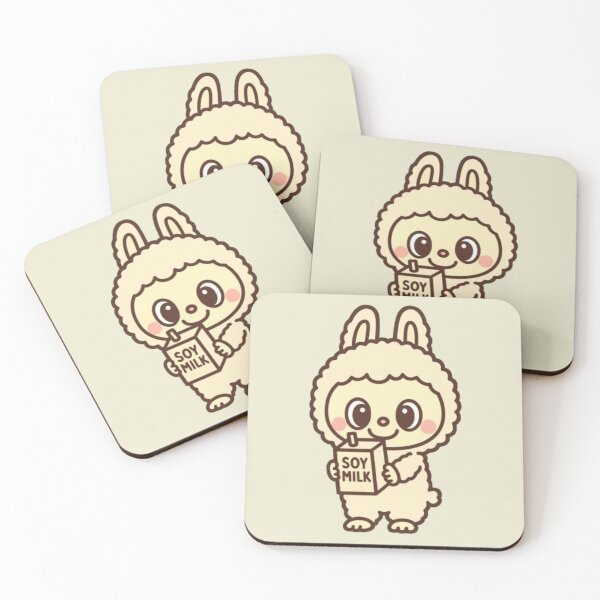 Item preview, Soy Milk ♥ Beige Labubu ♥ Pop Mart The Monsters Series designed and sold by BunnyBerryCo.