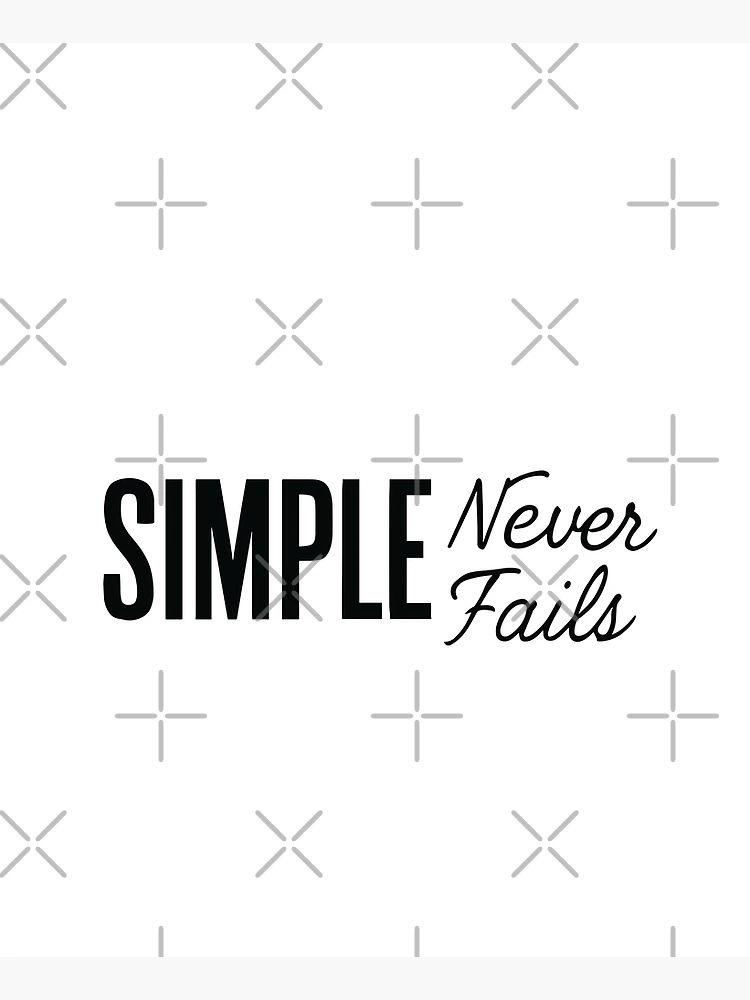 Thumbnail 6 of 6, Apron, Simple Never Fails designed and sold by ThreadQuirk.